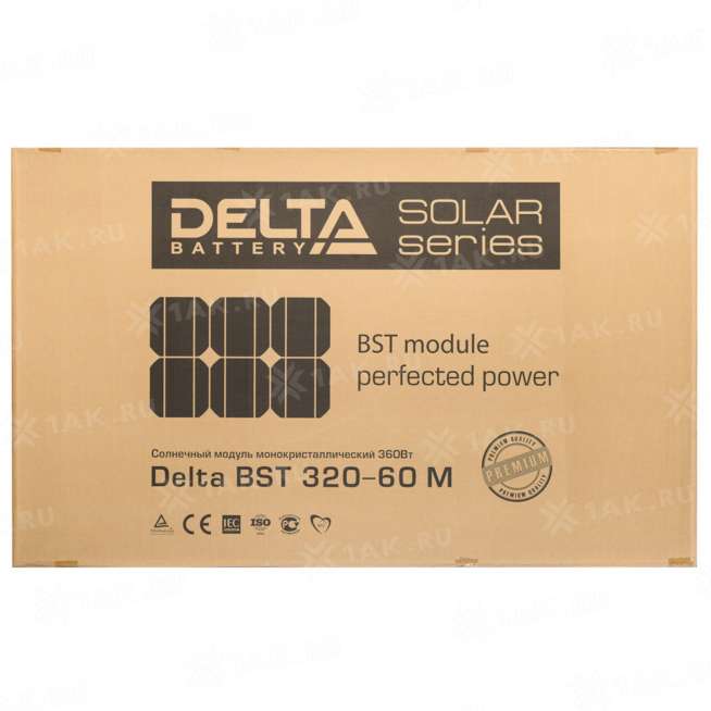 Фотоэлектрические модули Delta BST 320-60 M 1
