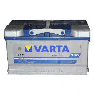 Аккумулятор VARTA Blue Dynamic (80 Ah, 12 V) Обратная, R+ LB4 арт.533097