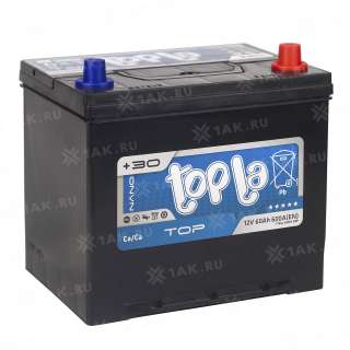 Аккумулятор TOPLA TOP (60 Ah, 12 V) R+ D23 арт.118861/138861