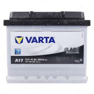 Аккумулятор VARTA Black Dynamic (41 Ah, 12 V) Обратная, R+ LB1 арт.541400