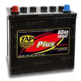 Аккумулятор ZAP PLUS (60 Ah, 12 V) Прямая, L+ D23 арт.560 69