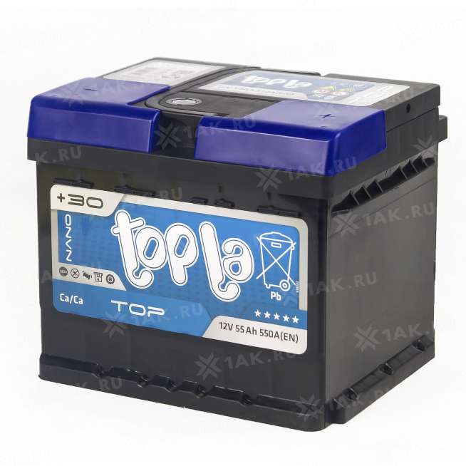 Аккумулятор TOPLA TOP (55 Ah, 12 V) Обратная, R+ L1 арт.118655 0