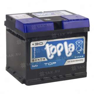Аккумулятор TOPLA TOP (55 Ah, 12 V) R+ L1 арт.118655/138655