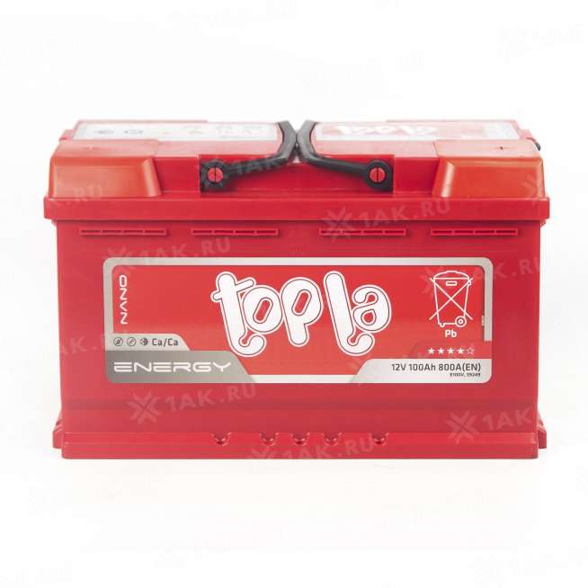 Аккумулятор TOPLA Energy (100 Ah, 12 V) Обратная, R+ L4 арт.108000 0