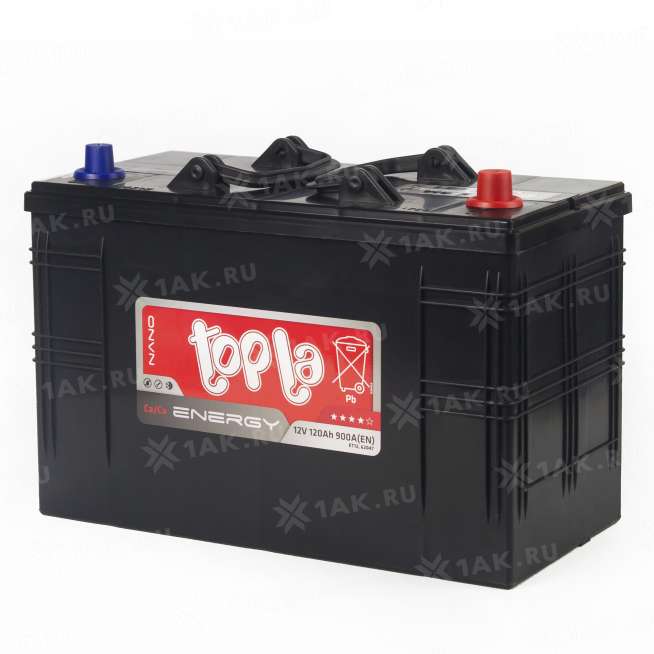 Аккумулятор TOPLA Energy (120 Ah, 12 V) Обратная, R+ D2 арт.108910 0