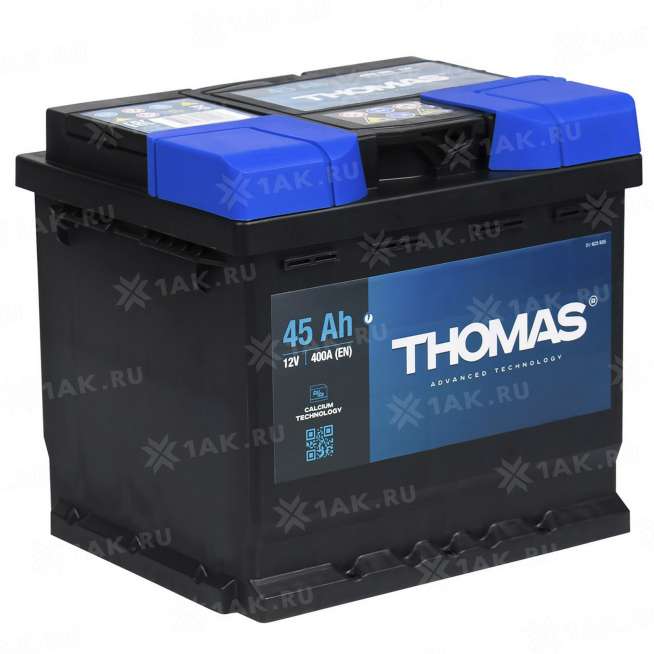 Аккумулятор THOMAS (45 Ah, 12 V) Прямая, L+ L1 арт.627191 0