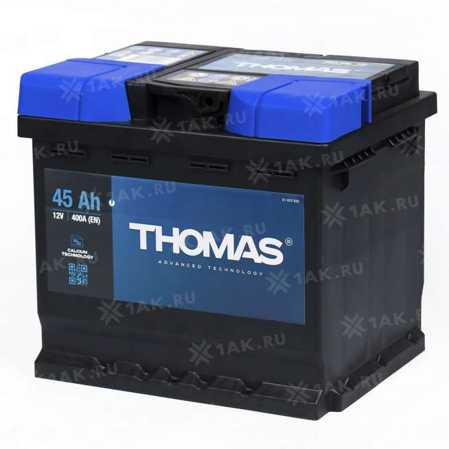 Аккумулятор THOMAS (45 Ah, 12 V) Прямая, L+ L1 арт.627191 1