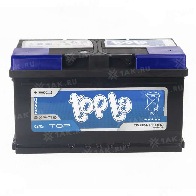 Аккумулятор TOPLA TOP (85 Ah, 12 V) Обратная, R+ LB4 арт.118685 3