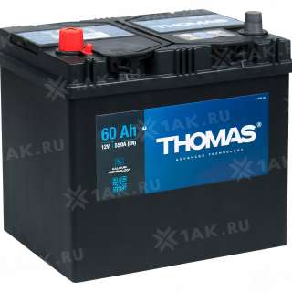 Аккумулятор THOMAS (60 Ah, 12 V) Прямая, L+ D23 арт.627199