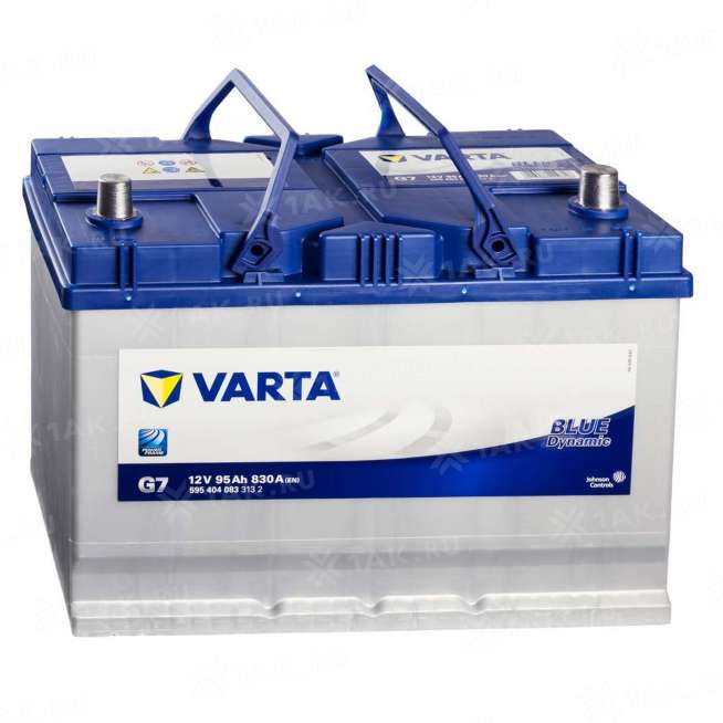 Аккумулятор VARTA Blue Dynamic (95 Ah, 12 V) Обратная, R+ D31 арт.595404 0