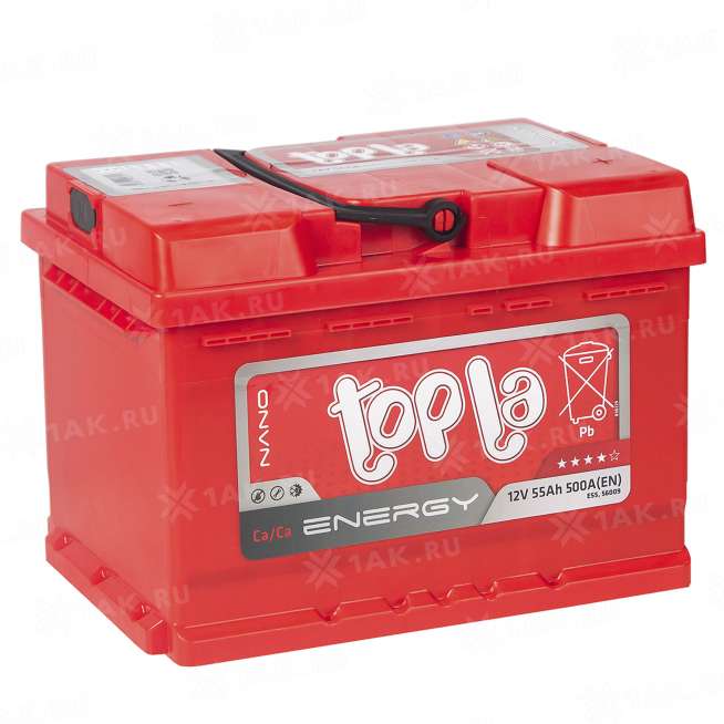 Аккумулятор TOPLA Energy (55 Ah, 12 V) Обратная, R+ LB2 арт.108054 2