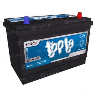 Аккумулятор TOPLA TOP (110 Ah, 12 V) Обратная, R+ BCI31 арт.118610