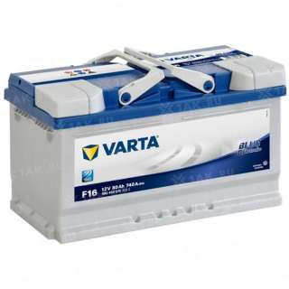 Аккумулятор VARTA Blue Dynamic (80 Ah, 12 V) Обратная, R+ L4 арт.258012