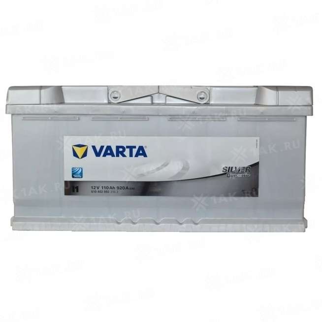 Аккумулятор VARTA Silver Dynamic (110 Ah, 12 V) Обратная, R+ L6 арт.533107 0