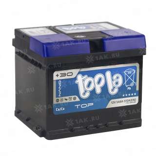 Аккумулятор TOPLA TOP (54 Ah, 12 V) R+ LB1 арт.118654/138654