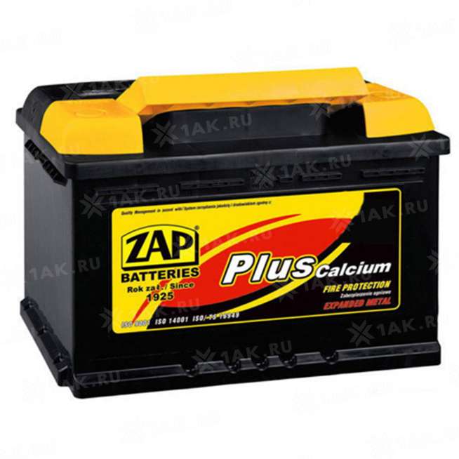 Аккумулятор ZAP PLUS (85 Ah, 12 V) Обратная, R+ L4 арт.585 42 0
