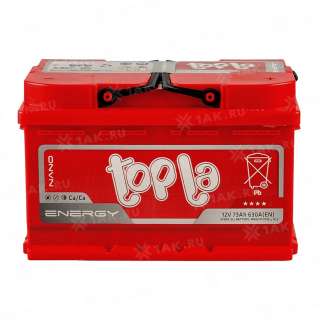 Аккумулятор TOPLA Energy (73 Ah, 12 V) R+ LB3 арт.108073/138073