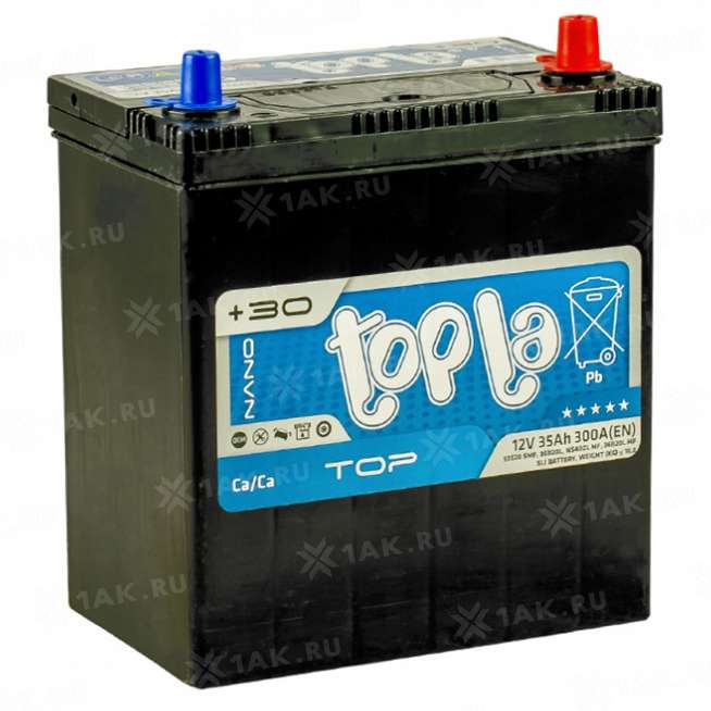 Аккумулятор TOPLA TOP (35 Ah, 12 V) Обратная, R+ B19 арт.118835 0