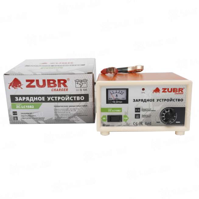 Зарядное устройство ZUBR (6V/12V, 0-6A) 3