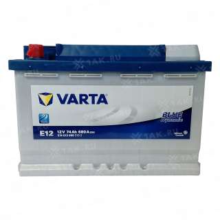Аккумулятор VARTA Blue Dynamic (74 Ah, 12 V) L+ L3 арт.574013