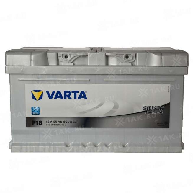Аккумулятор VARTA Silver Dynamic (85 Ah, 12 V) Обратная, R+ LB4 арт.533098 0
