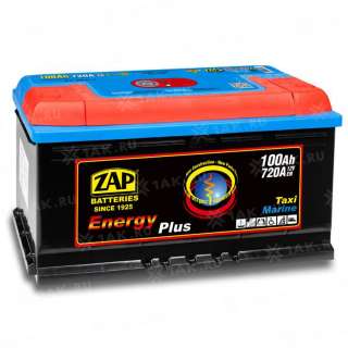 Аккумулятор ZAP ENERGY (100 Ah, 12 V) R+ L5 арт.ZAP-960 07