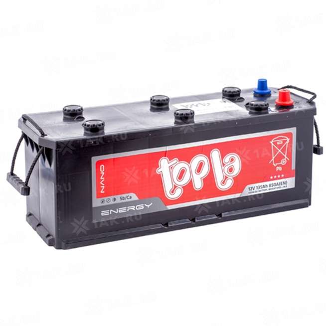 Аккумулятор TOPLA Energy (135 Ah, 12 V) Прямая, L+ B3 арт.163912 2