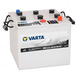 Аккумулятор VARTA PROMOTIVE BLACK (125 Ah, 12 V) Прямая, L+ D26 арт.553541