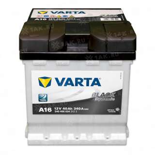 Аккумулятор VARTA Black Dynamic (40 Ah, 12 V) Обратная, R+ L0 арт.540406