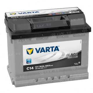 Аккумулятор VARTA Black Dynamic (56 Ah, 12 V) Обратная, R+ L2 арт.556400