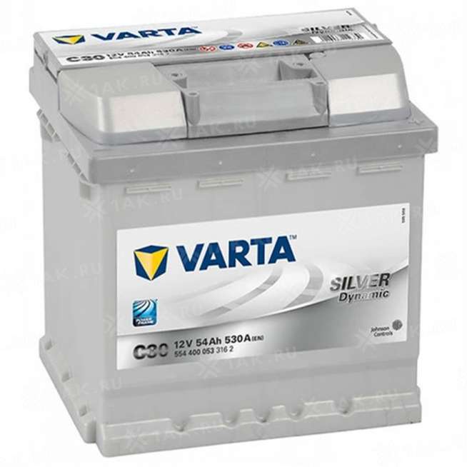 Аккумулятор VARTA Silver Dynamic (54 Ah, 12 V) Обратная, R+ L1 арт.554400053 0