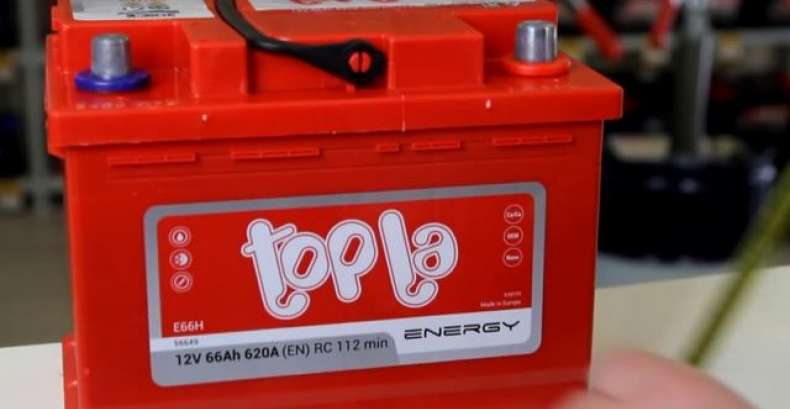 TOPLA Energy 66 Ah: технические характеристики аккумуляторной батареи