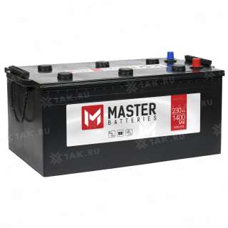 Аккумулятор MASTER BATTERIES (230 Ah, 12 V) Прямая, L+ арт.MBT2303