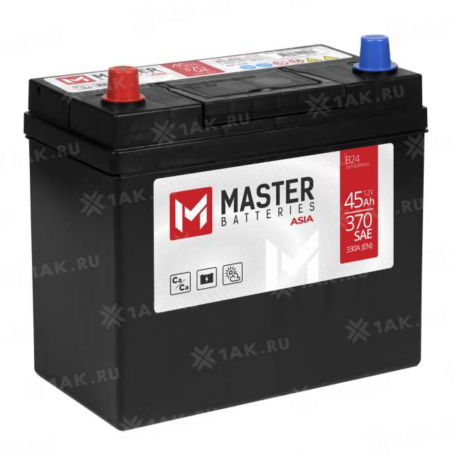 Аккумулятор MASTER BATTERIES (45 Ah, 12 V) Прямая, L+ NS60ZL арт.MBA451 0