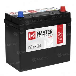 Аккумулятор MASTER BATTERIES (45 Ah, 12 V) R+ NS60ZL арт.MBA450