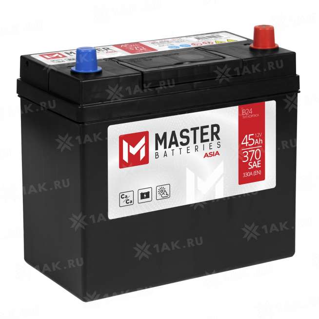 Аккумулятор MASTER BATTERIES (45 Ah, 12 V) Обратная, R+ NS60ZL арт.MBA450 0