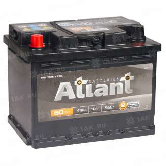 Аккумулятор ATLANT Black (60 Ah, 12 V) Прямая, L+ арт.AB601 4