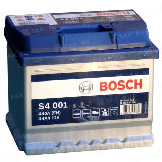 Аккумулятор BOSCH S4 (44 Ah, 12 V) R+ LB1 арт.