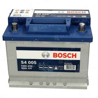 Аккумулятор BOSCH S4 (60 Ah, 12 V) R+ L2 арт.