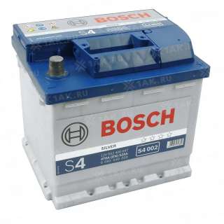 Аккумулятор BOSCH S4 (52 Ah, 12 V) Обратная, R+ L1 арт.