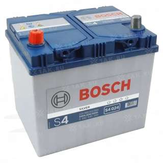 Аккумулятор BOSCH S4 (60 Ah, 12 V) L+ D23 арт.