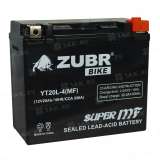 Аккумулятор ZUBR (20 Ah, 12 V) Обратная, R+ YT20L-4 арт.YT20L-4 (MF)