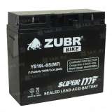 Аккумулятор ZUBR (20 Ah, 12 V) Обратная, R+ YB19L-BS арт.YB19L-BS (MF)
