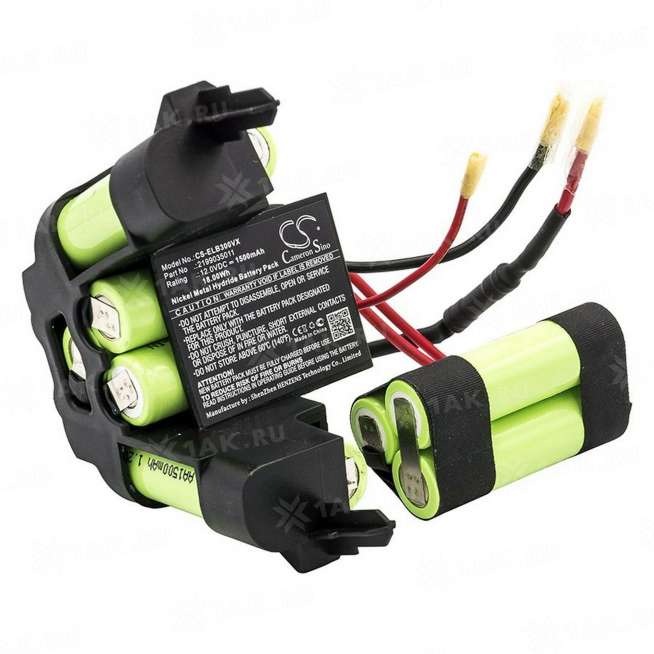 Аккумуляторы для пылесосов ELECTROLUX (1.5 Ah) 12 V Ni-Mh P103.00023 2