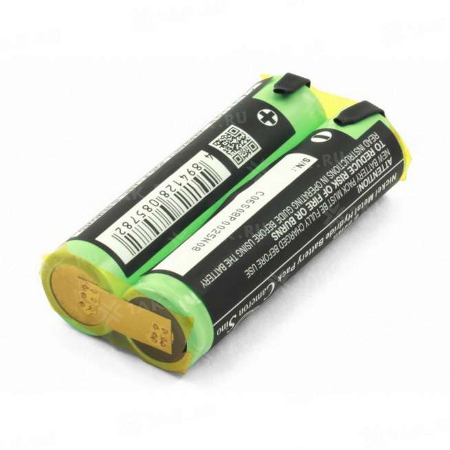 Аккумуляторы для пылесосов PHILIPS (1.8 Ah) 4.8 V Ni-Mh VCB-055-PHL4.8-18M 0