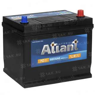 Аккумулятор ATLANT Blue Asia (70 Ah, 12 V) R+ D23 арт.ATA700