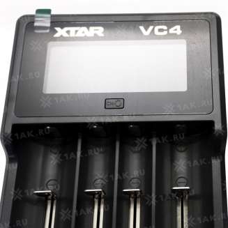 Зарядное устройство XTAR VC4 для аккумуляторных элементов с USB кабелем 3