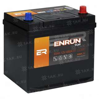 Аккумулятор ENRUN TOP Asia (65 Ah, 12 V) Обратная, R+ D23 арт.EPA650