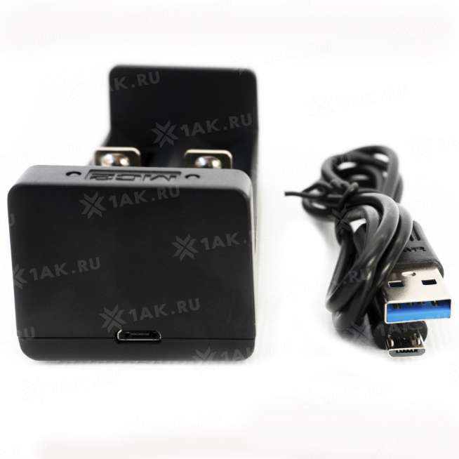 Зарядное устройство XTAR MC2 для аккумуляторных элементов с USB кабелем 4