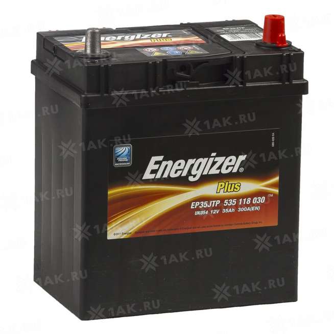 Аккумулятор ENERGIZER (35 Ah, 12 V) Обратная, R+ B19 арт. 0